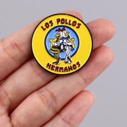 Cute Chicken Enamel Pin TV SHOW Brooches for Women Lapel Pins Badges on Backpack Clothing Accessories Fashion Jewelry Fans Gift
