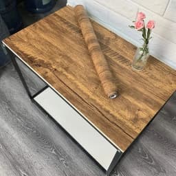 50cm Width Waterproof Self Adhesive Wood Grain Sticker Door Cabinet Desktop Modern Furniture Renovation Peel and Stick Wallpaper