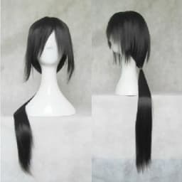 Dangan Ronpa Kyouko Kirigiri Purple Cosplay Wig Long Straight Synthetic Hair Wigs