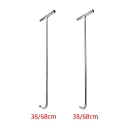 Manhole Hook Tool Versatile Lifter Sewer Steel Durable Well Lid Hook Open Manhole Cover Rolling Doors Lifting Utility Tool