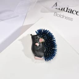 creative enamel hedgehog brooch fashion clothing accessories brooches