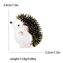 creative enamel hedgehog brooch fashion clothing accessories brooches