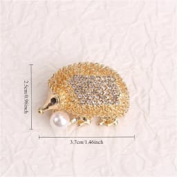 creative enamel hedgehog brooch fashion clothing accessories brooches