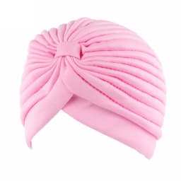Stretchy Knot Twist Turban Bandanas Women Headscarf Bonnet Muslim Hijab Indian Hats Female Chemo Cap Adult Solid Color Head Wrap