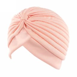 Stretchy Knot Twist Turban Bandanas Women Headscarf Bonnet Muslim Hijab Indian Hats Female Chemo Cap Adult Solid Color Head Wrap