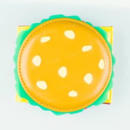 Burger shaped cute women's wallet, designer men's ID card holder