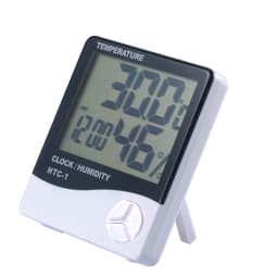 LCD Digital Thermometer Eyelash Extension Temperature Humidity Timer Hygrometer Weather Station Clock Lash Grafting Beauty Salon
