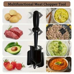 1pc Handheld Household Kitchen Meat Chopper Mixing Rice Meat Grinder Meat Masher Kitchen Tool