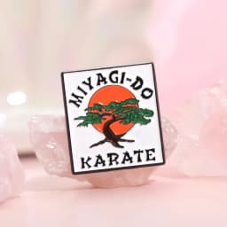 Miyagi-Do Karate Enamel Pins Custom Martial Arts Fan Brooches Lapel Badges Cartoon Jewelry Gift for Kids Friends