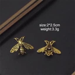 1Pc Vintage Little Bee Brooch for Men Women Retro Bee Animal Brooches Pins Jewelry Accessories Party Gifts 2024 Trend Cool Thing