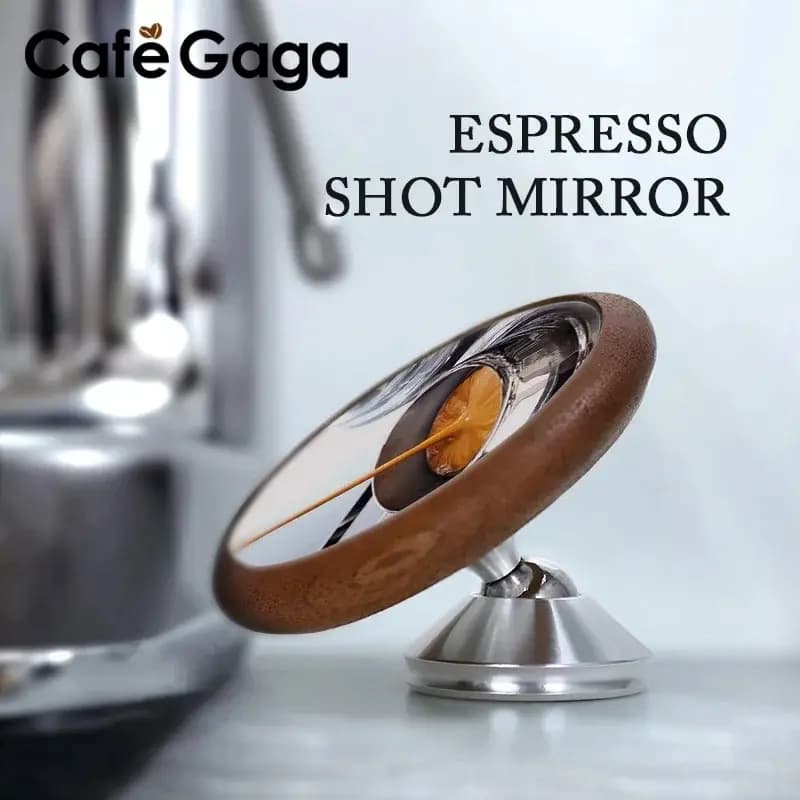 Espresso Shot Mirror Extraction Mirror Magnetic For Monitoring Bottomless Portafilter Lens Flow Rate Coffee Machine Accessories
