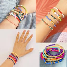 2/3/4mm High-Quality Wear-Resistant Uniform Solid Color Glass Rice Beads - Handmade DIY Jewelry Making (Bracelets/Necklaces)