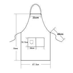Custom Company Shop LOGO Kitchen Aprons For Woman Men Chef Work Grill Restaurant Bar Shop Cafes Beauty Nails Studios Uniform