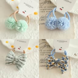 Children's Headwear Hair Accessories for girls, Elastic Hair Bow for baby, Cute Hair ties, Lovely Hair Rope