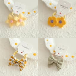 Children's Headwear Hair Accessories for girls, Elastic Hair Bow for baby, Cute Hair ties, Lovely Hair Rope