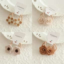 Children's Headwear Hair Accessories for girls, Elastic Hair Bow for baby, Cute Hair ties, Lovely Hair Rope