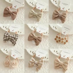 Children's Headwear Hair Accessories for girls, Elastic Hair Bow for baby, Cute Hair ties, Lovely Hair Rope