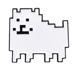 Pixel Dog Enamel Pins Creative Animal Brooches Lapel Badges Cartoon Jewelry Clothing Accessories Gift for Kids Friends