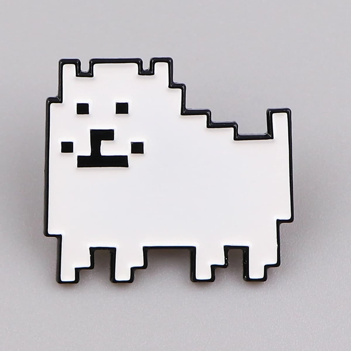Pixel Dog Enamel Pins Creative Animal Brooches Lapel Badges Cartoon Jewelry Clothing Accessories Gift for Kids Friends