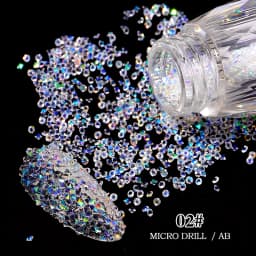 Sparkling Caviar Bead Rhinestones Set - 3D Nail Art Crystal Accessories - DIY Fairy-Tale Manicure Design for Special Occasions