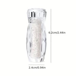 Sparkling Caviar Bead Rhinestones Set - 3D Nail Art Crystal Accessories - DIY Fairy-Tale Manicure Design for Special Occasions