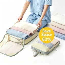 Travel Storage Organizer Bag Set, Portable Luggage Pouch for Garments,Underwear,Socks,Toiletries,Cosmetics Home Travel
