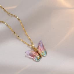 Cute Elephant Cubic Zirconia Pendant Necklaces For Women and Men Golden Copper Metal Necklace Versatile Daily Party Jewelry