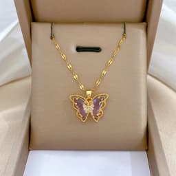 Cute Elephant Cubic Zirconia Pendant Necklaces For Women and Men Golden Copper Metal Necklace Versatile Daily Party Jewelry