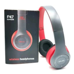 P47 Wireless Bluetooth Headphone With Microphone Foldable Headsets Bass HiFi Sound Music Stereo Earphone For Smartphones TV Game