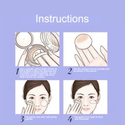 Concealer Air Cushion Naturally Long-lasting Makeup Brightening, Modifying Dullness Not Easy To Get Stuck Cappuvini Liquid Found