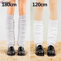 White Black Loose Socks Slouch Boots Stockings JK Uniform Accessories Leg Warmers Cosplay Socks for Women Girls