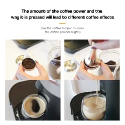 ICafilas Espresso Capsulas Recargables Nespresso Vertuoline & Vertuo Stainless Steel (G2) Refillable Capsule Reusable Filter ODS