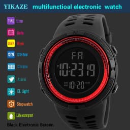YIKAZE X01 Men's Digital Watches Multifunction Military Men Sports Wristwatch Sweatproof Luminous Man Student Electronic Watch