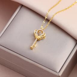 New In Sweet Sexy Beating Heart Series Pendant Necklaces For Women Luxury Fashion Female Stainless Steel Clavicle Chain Jewelry