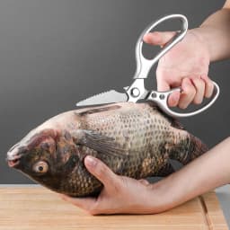 Kitchen Poultry Shears Butcher Meat Cleaver Stainless Steel Kitchen Scissors Chicken Bone Shear Sharp Vegetable Fish Duck Cutter