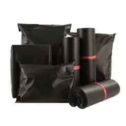INPLUSTOP 20Pcs/lots Mailing Bags Poly Envelope Packaging Delivery Bag Biodegradable Black Matte Clothes Parcel Storage Pouch