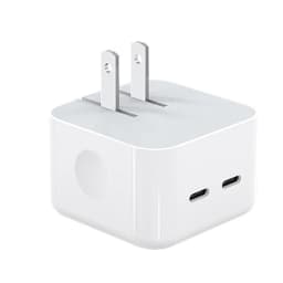 35W Dual USB C Port Fast Charger Foldable Type C Fast Wall Charger UK US Plug For iPhone 17 16 15 Pro Max 13 iPad Power Adapter