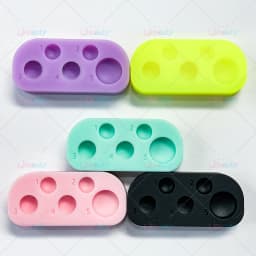 Libeauty 1 Pc Mini Silicone Palette 5 or 6 Function Tray For Lash Lift And Tint Brow Lamination Eyelashes Perm Pads Makeup Tools