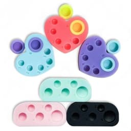 Libeauty 1 Pc Mini Silicone Palette 5 or 6 Function Tray For Lash Lift And Tint Brow Lamination Eyelashes Perm Pads Makeup Tools