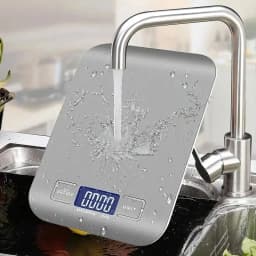5kg/10kg Digital Kitchen Scale LED Display 5kg/1g Stainless Steel Panel Electronic Scales Home Jewelry Food Snacks Weighing