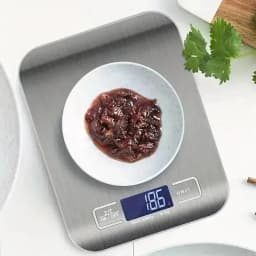 5kg/10kg Digital Kitchen Scale LED Display 5kg/1g Stainless Steel Panel Electronic Scales Home Jewelry Food Snacks Weighing
