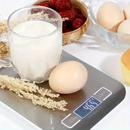 5kg/10kg Digital Kitchen Scale LED Display 5kg/1g Stainless Steel Panel Electronic Scales Home Jewelry Food Snacks Weighing