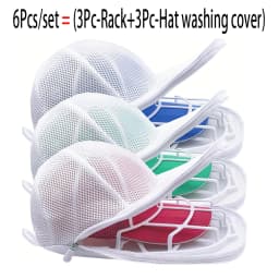 Hat washer, household products, laundry accessories, anti deformation hat protection frame, sturdy frame