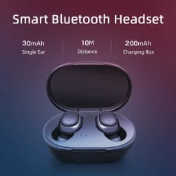 A6S TWS Wireless Headphones Bluetooth Earphone 5.0 Stereo Headset Earbuds with Microphone For iPhone Xiaomi