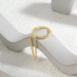 1pc Fashion Minilist No Piercing Ear Cuff Earrings for Woman Fake Piercing Chain Ear Bone Clip for Girl Cuffs Jewelry