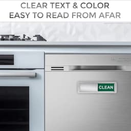 Dishwasher Magnet Clean Dirty Sign Strong Magnet for Kitchen Refrigerator Dishwasher Magnet Home Room Decoration