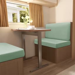 2 Pcs/set Polar Fleece RV Dinette Cushions Covers Stretch Couch Cover Booth Seat Covers RV Camper Car Bench Backrest Cover