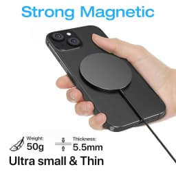 For Magsafe Wireless Charger Phone Charge Pad Magnetic Fast Charging Station For iPhone 17 16 15 14 13 12 Pro Max AirPods 3 Pro