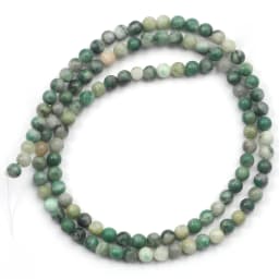 2/3/4mm Natural Stone Waist Beads Rose Quartz Amethysts Agates Turquoises Tiny Loose Beads For Jewelry Making DIY Earrings