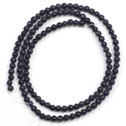 2/3/4mm Natural Stone Waist Beads Rose Quartz Amethysts Agates Turquoises Tiny Loose Beads For Jewelry Making DIY Earrings
